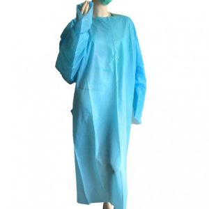 disposable thumb buckle sleeve apron gown Waterproof Protective apron For Spray Painting Decorating Clothes Coverall Suit