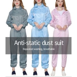 Reusable Protective Clothing Suit Women Isolated Workwear Dust-proof And Anti-static Overall Fast Drop Shipping Hot