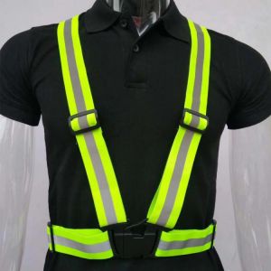 Bike Safe Reflective Safety Vest for Construction Traffic Warehouse Visibility Security Jacket Reflective Strips Wear Uniforms