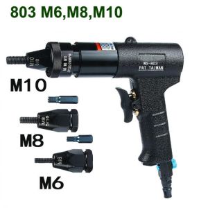 Pneumatic Rivet Nut Gun Pull Cap Gun Automatic Rivet Nut Grab Tool Ram Clamp M3 M4 M5 M6 M8 M10 M12