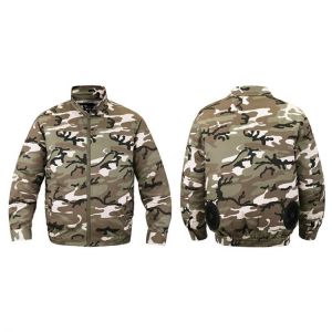 Worker Fan Cooling Clothing Man Summer Long sleeved Air-conditioning Clothing Heatstroke Resistance Welding Workwear Uniform