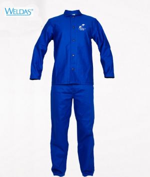 Flame Retardant Cotton Weldor Clothing FR Welder Coverall Welder Pants Fire Proof Retardant Welding Jackets