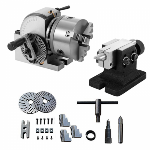 125MM simple fast indexing head fast milling machine universal drilling machine vertical horizontal dual-use 3 equalizer