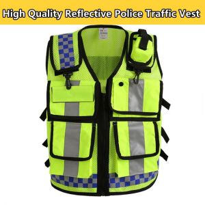 NEW SPARDWEAR Men's motorcycle reflective vest cycling safety vest workwear hi vis vest tool vest free shipping