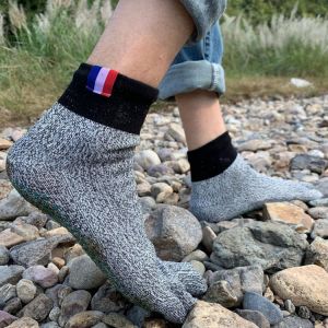 5 Level Anti-cut Socks Wear-resistant Silicone Outdoor High-strength Anti-stab Beach Socks Outdoor Protective Five-finger Socks