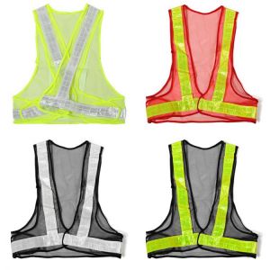 Hot Sale Outdoor High Visibility Reflective Vest Warning Traffic Construction Safety Security Gear Labor Clothes Mesh