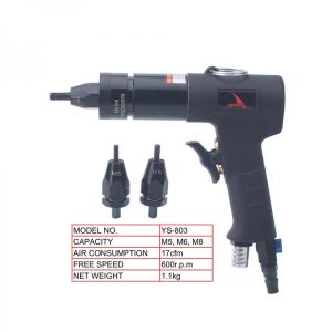 YOUSAILING 803 M5 M6 M8 Self-Lock Pneumatic Rivet Nut Guns Insert Thread Pull Setter Riveters  For Aluminum And Iron Nuts