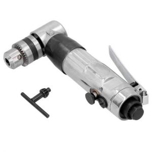3/8in Pneumatic Drill Air Angle Reversible Drill 90 Degree Pneumatic Drilling Super Power Tool with Wrench