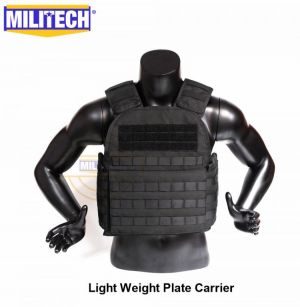 MILITECH Light Weight Plate Carrier Military Combat Assault Tactical Vest Police Overt Wear Body Armor Plate Carrier