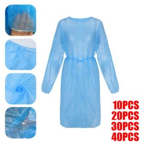 Wholesale Disposable Coverall Workwear Protective Suit Work Clothes ropa de trabajo werkkleding coat blouse 10/20/30/40pcs