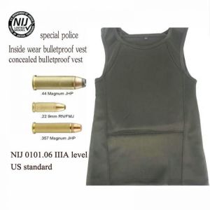 3A-level Ultra-comfortable Lightweight Concealed Hidden Inside Wear Soft Bulletproof Vest Police Man Anti-Bullet Work Clothes