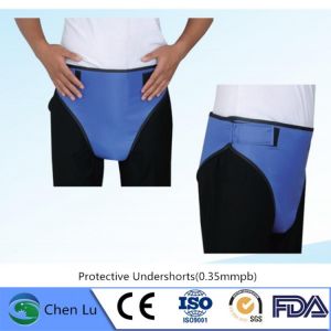 Direct Selling x-ray radiation protective underpants ionizing radiation protection 0.35mmpb anti-shedding lead shorts