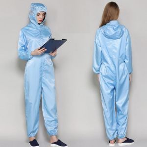 Unisex Disposable Coverall Protective Clothing Hooded Dust-proof Breathable Coveralls laboratory Personal safety Suit 150-185 A5