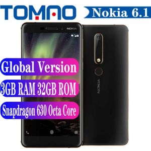 Global Version Nokia 6.1 Smartphone Octa Core Snapdragon 630 3GB RAM 32GB ROM 5.5" FHD 1920 x 1080 Resolution 3000 mAh 16MP N