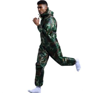 New waterproof overalls, hats, oil-proof and dust-proof clothing, work safety clothing, paint raincoat factory clothing overall