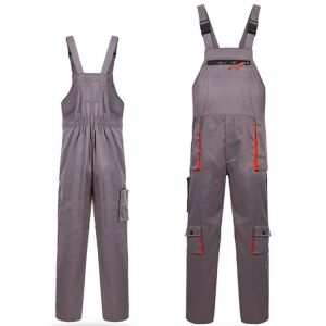 Bib Overalls Casual Work Clothing Large Size Sleeveless Bib Pants Protective Coveralls Strap Jumpsuits with Pockets Uniforms