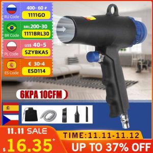 2 In 1 Air Duster Compressor Dual Function Air Vacuum Blow Suction Guns Kit Pneumatic Vacuum Cleaner Tool