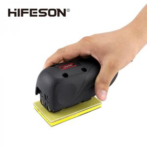 Pneumatic Orbital Sandpaper Machine Square Sander for Factories Wood Metal Furniture Grinding & Polishing