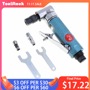 TORO Air Grinder 1/4&1/8 Pneumatic Angle Die Grinder 90 Degree 3MM&6MM Air Die Grinding Tools 25000rpm for Woodworking