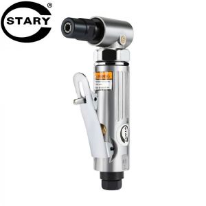 1/4 inch Air Angle Die Grinder 90 Degree Pneumatic Grinding Machine Cut Off Polisher Mill Engraving Tool Set With Spanner Wre
