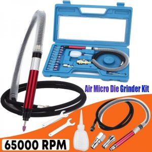 Air Micro Die Grinder Pencil Professional 65,000 RPM High Speed Cutting Wood Jewelry Polishing Grinding Engraving Pneumatic Tool
