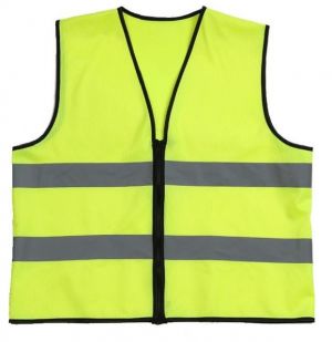 Running Motorcycle Reflective Safety Vest High Visibility V Shape Reflective Stripe Safety Clothing Working Uniform Jacket