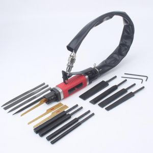 Quality AF5A-Q Dual-Use Reciprocating Air Saw Pneumatic File  Polishing Tools Air Cutting Tool With Velcro Pad Rods