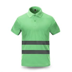 Reflective T-shirt Quick Dry Car Traffic Roadwork Work Clothing Outdoor Sports Men Women High Visibility Short Sleeve