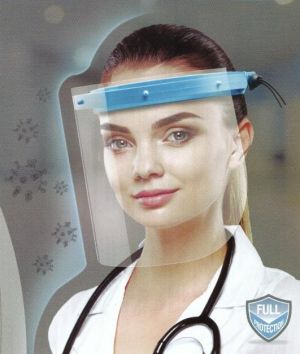 5 Pcs Face Protection Visor, Pandemic Visor, Plastic Full Face Shield Cover Anti Oil Spitting Isolation Mask Tranparent Facial