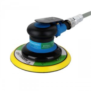 6 Inch Pneumatic Air Sander Polisher Tool Polishing Random Orbital Palm Machine Grinder for Car Paint Care Rust Removal