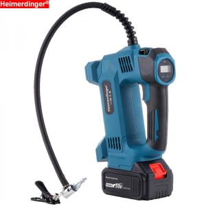 18 volt lithium battery powered cordless Electric air pump electric inflator with car charger