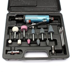 14 Pieces Air Compressor Die Grinder Grinding Polish Stone Kit 1/4  Air Grinder Mill Engraving Tools Kits Pneumatic Tools