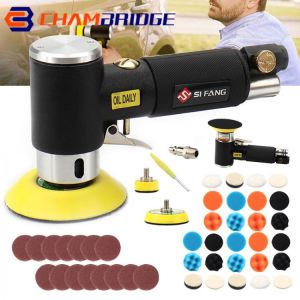 2/3 Inch Random Orbital Air Sander, Mini Pneumatic Sander for Auto Body Work, Dual Action Polisher, air sander For Polishing