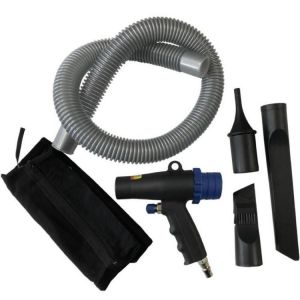2 In 1 Air Duster Compressor Dual-purpose Pneumatic Air Vacuum Dust Suction Blower Pistol Pneumatic Vacuum Cleaning Tools Kit