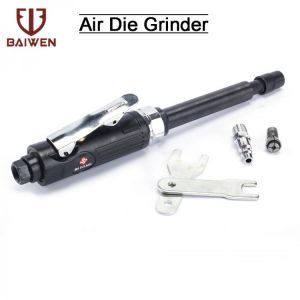 1/4" & 1/8'' Extended Shaft Straight Shank Pneumatic Tools Grinding Machine Air Die Grinder for Engraving Tire 