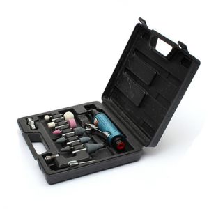 14 Pieces Air Compressor Die Grinder Grinding Polish Stone Kit 1/4  Air Grinder Mill Engraving Tools Kits Pneumatic Tools