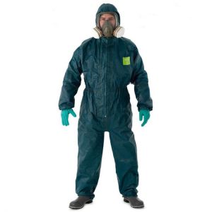 Heavy chemical protective suit clothing jumpsuit protective lab clothes strong acid alkali resistant liquid ammonia