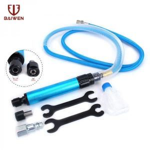 1/8" 1/4" Air Micro Die Grinder Mini Pencil Polishing Engraving Grinding Cutting Pneumatic Tool Two Chucks 3mm 6mm