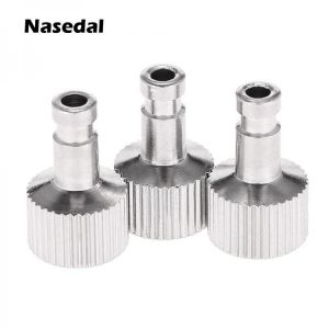 Professional 3pcs Airbrush Plug for Quick Release Disconnect Coupler 1/8" BSP Male End Tail Fits Disconnect Couplers