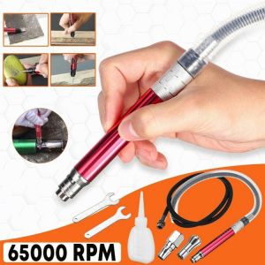 Polishing Engraving Practical Micro Air Grinder Set With Wrench Professional Handheld Cutting Pencil Pneumatic Power Tool Mini