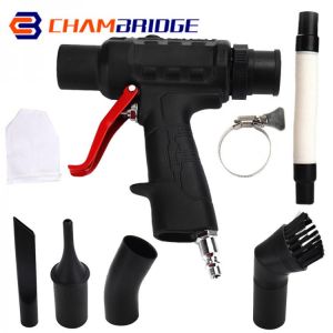 Air Duster Compressor Dual Function Air Vacuum Blow Suction Guns Kit Pneumatic Vacuum Cleaner Tool Dual Function Pneumatic Gun
