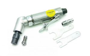 New 1pcs Mini 3&6MM Pneumatic Angle Die Grinding Machine 120 Degree Grinder High Quality Air Tools