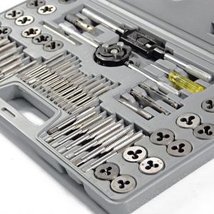 60pcs/lot Tap and Die Sets Metric Die for Metal Working Hand Tools Aggregate  Screw Tap Thread