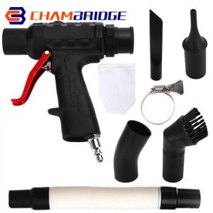 2 In 1 Dual-purpose Pneumatic Air Vacuum Dust Suction Blower Pistol Pneumatic Vacuum Cleaner Kit Air Blow Suction Gun Kit Tools