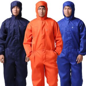 Men Thin Work Overalls Breathable Summer Long Sleeve Coveralls Dust-proof Protective Work clothes WorkerMachine Auto Repair