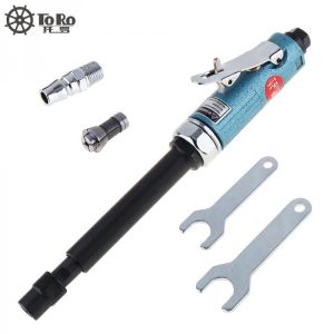 TORO 1/4" 25000RPM Extended Shaft Straight Shank Pneumatic Tools Grinding Machine Air Die Grinder for Engraving Tire Repair