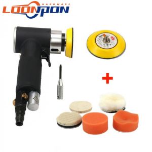 Air Sander Orbital Polisher Machine Pneumatic Polishing for Auto Body Car Tool 2" 3" Orbital Sander Woodworking Rust Rem