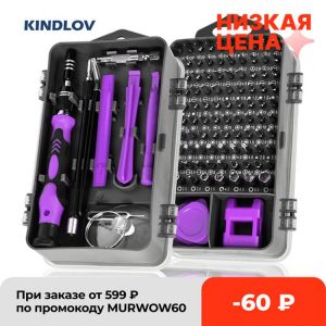 KINDLOV 115 In 1 Screwdriver Set Magnetic Screwdriver Bits Repair Phone PC Tool Kit Precision Torx Hex Screw Driver Hand Tools