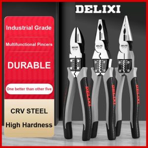 Universal Multifunctional Needle Nose Pliers Diagonal Pliers Wire Cutters Plier Electrician Durability Hardware Tools
