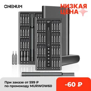 ONENUM 63 In 1 Screwdriver Set Precision Phillips Torx Magnetic Screw Bits Portable Repair Hand Tool Kit For Laptop Mobile Phone